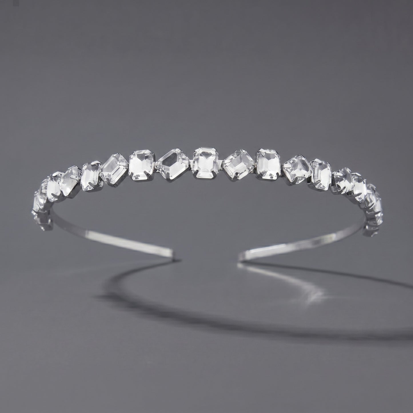 Luxury Rhinestone Princess Crown Headpiece for Birthdays and Weddings