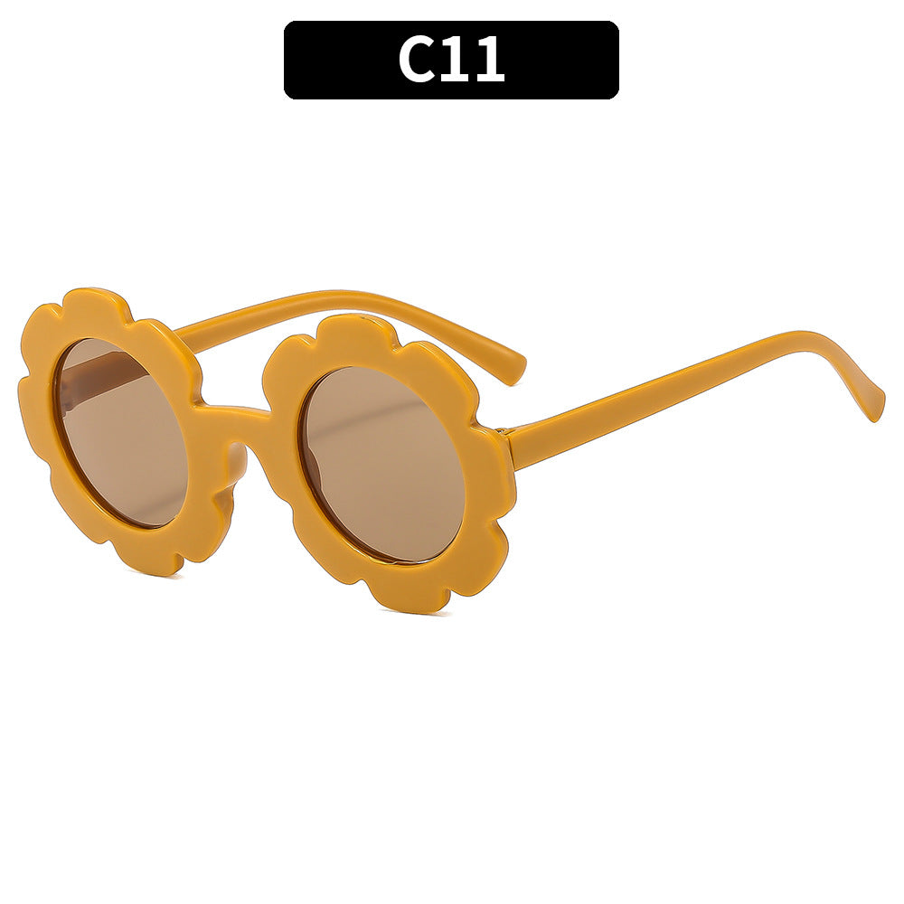 Colorful Kids' Classic Sunflower Sunglasses UV Protection