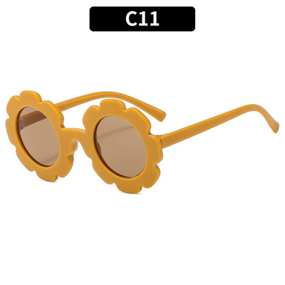 Colorful Kids' Classic Sunflower Sunglasses UV Protection