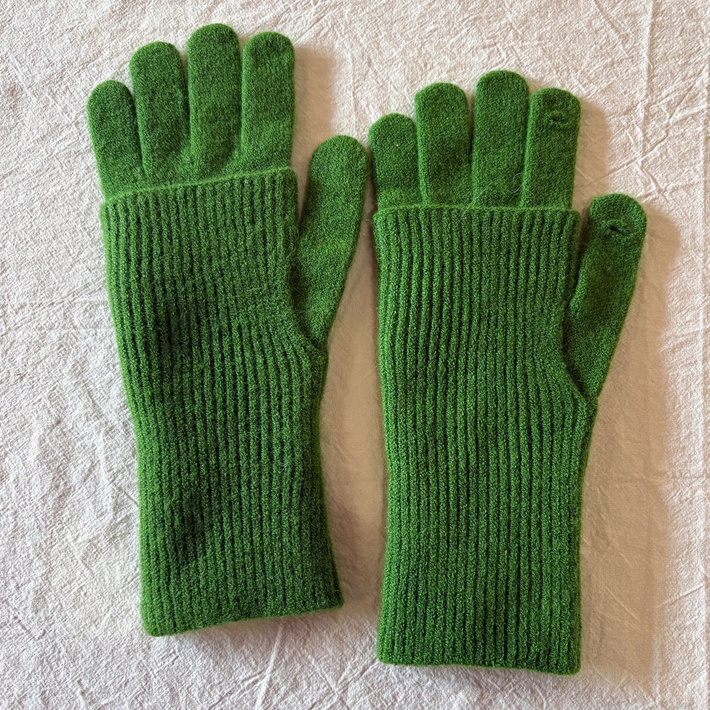 Women's Removable Touchscreen Wool-Blend Fingerless Gloves