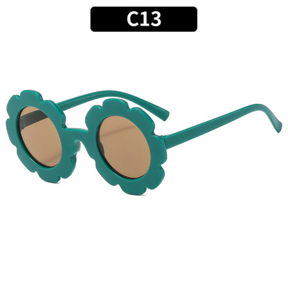 Colorful Kids' Classic Sunflower Sunglasses UV Protection