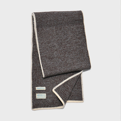 Wool Blend Knitted Scarf for Women Chic Versatile Winter Accessory