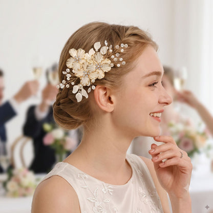 Elegant Acrylic Flower Hairpin for Traditional Hanfu Style