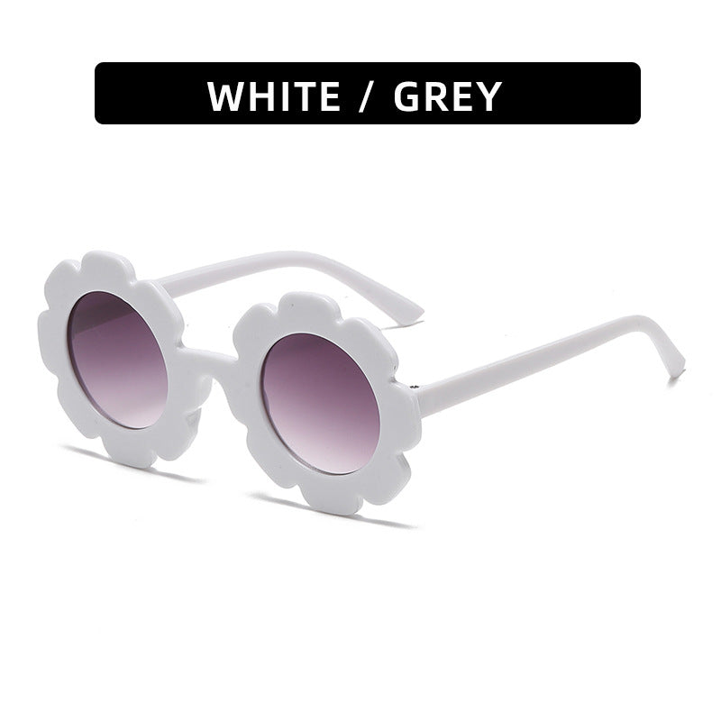 Trendy Kids' Sunglasses Cute Sunflower Design UV400 Protection