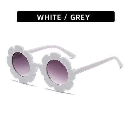 Trendy Kids' Sunglasses Cute Sunflower Design UV400 Protection