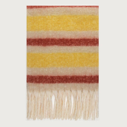 Trendy Plaid Scarf Plush Warm Women’s Shawl