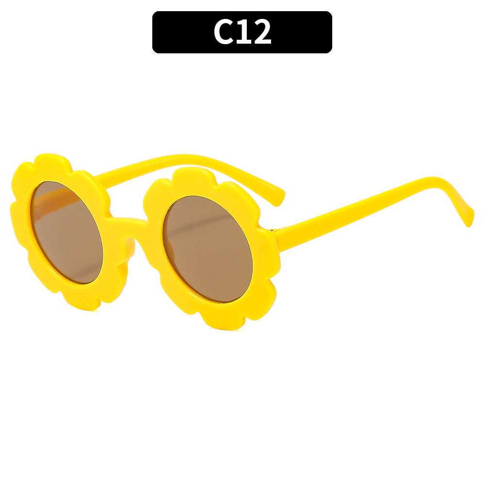 Colorful Kids' Classic Sunflower Sunglasses UV Protection