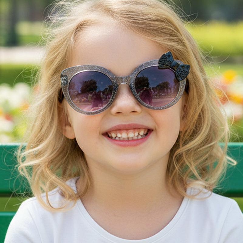 Kids' Bowknot Sunglasses UV400 Protection Cute Outdoor Shades