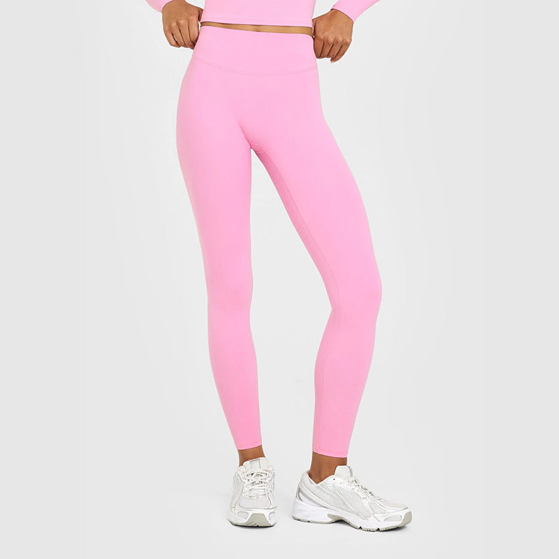 High-Waisted Seamless Yoga Pants for Women - Compression Tights