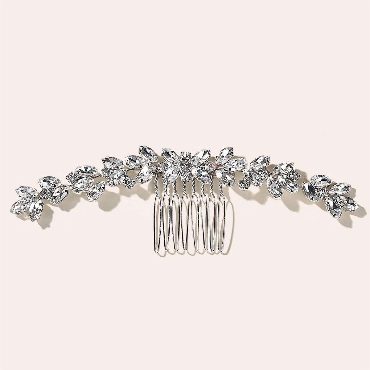 Rhinestone Updo Hair Bun Maker Elegant Wedding Hair Accessory