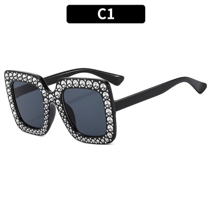 Kids Bling Sunglasses Trendy UV400 Protection Beach Sunglasses