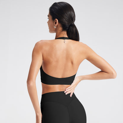 Sports Bra for Women with Back Design, Summer Yoga Bra with Padding