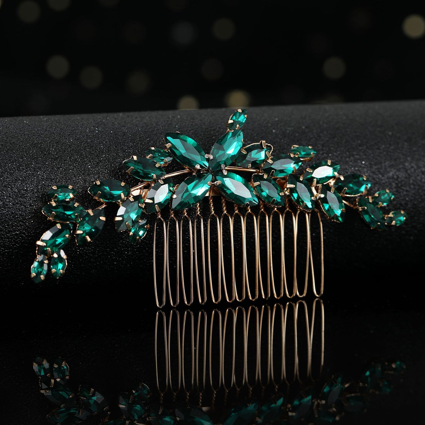 Minimalist Rhinestone Bridal Hair Comb Elegant Hairpiece