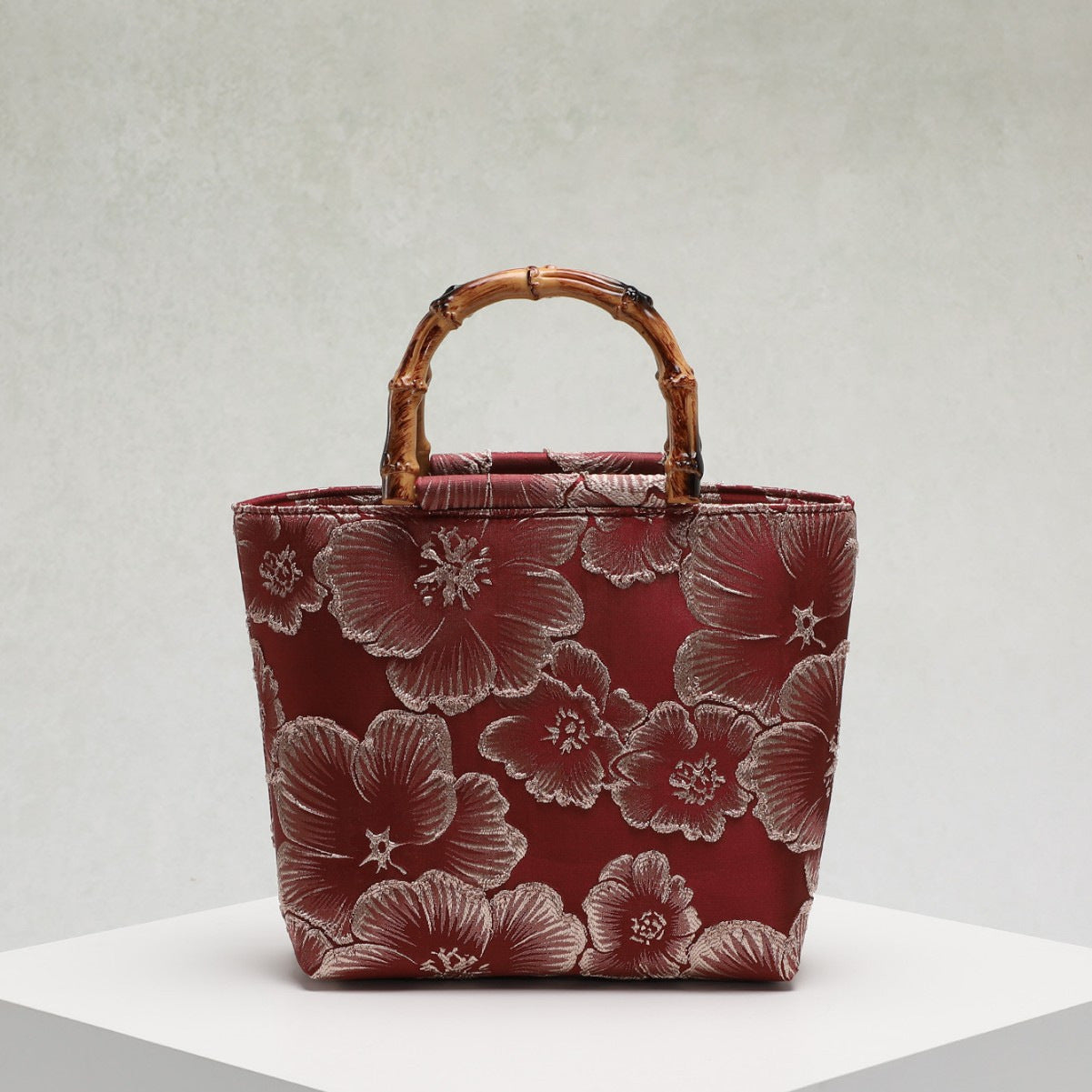 Trendy Floral Handbag Stylish Artisanal Large Tote Bag