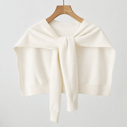 Trendy Knit Shawl Versatile Lightweight Summer Layer