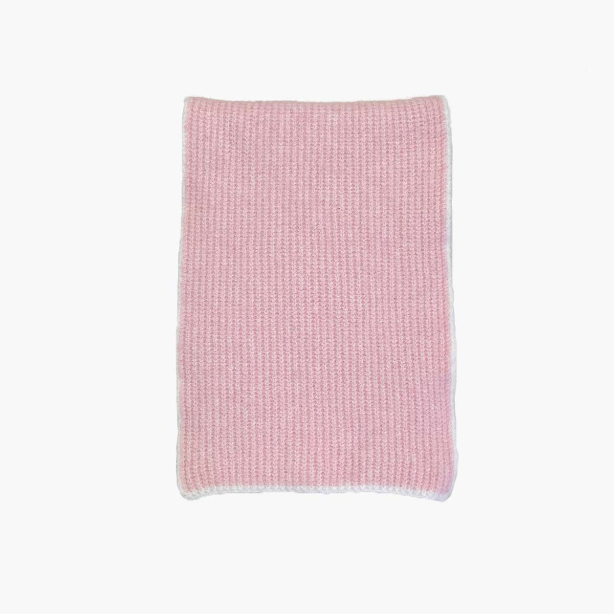 Premium Knitted Edge Scarf in Macaron Colors for All Seasons