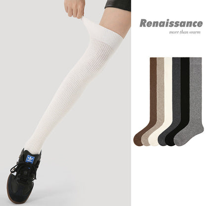 Wool Blend Over The Knee Cozy Thick Socks