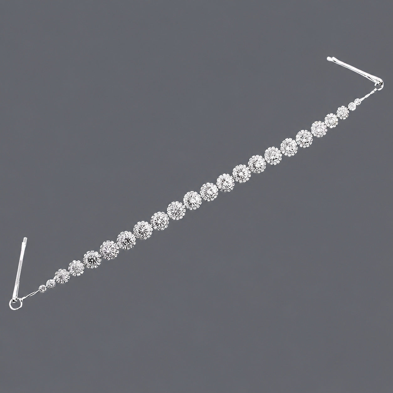 Elegant Floral Hairband with Rhinestones for Any Occasion