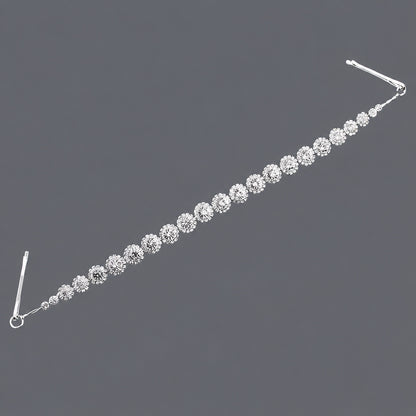 Elegant Floral Hairband with Rhinestones for Any Occasion