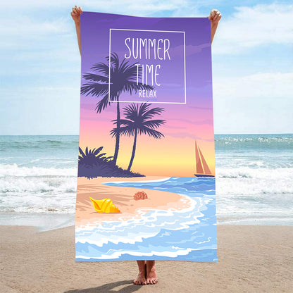 Ultra-Fine Microfiber Beach Towel