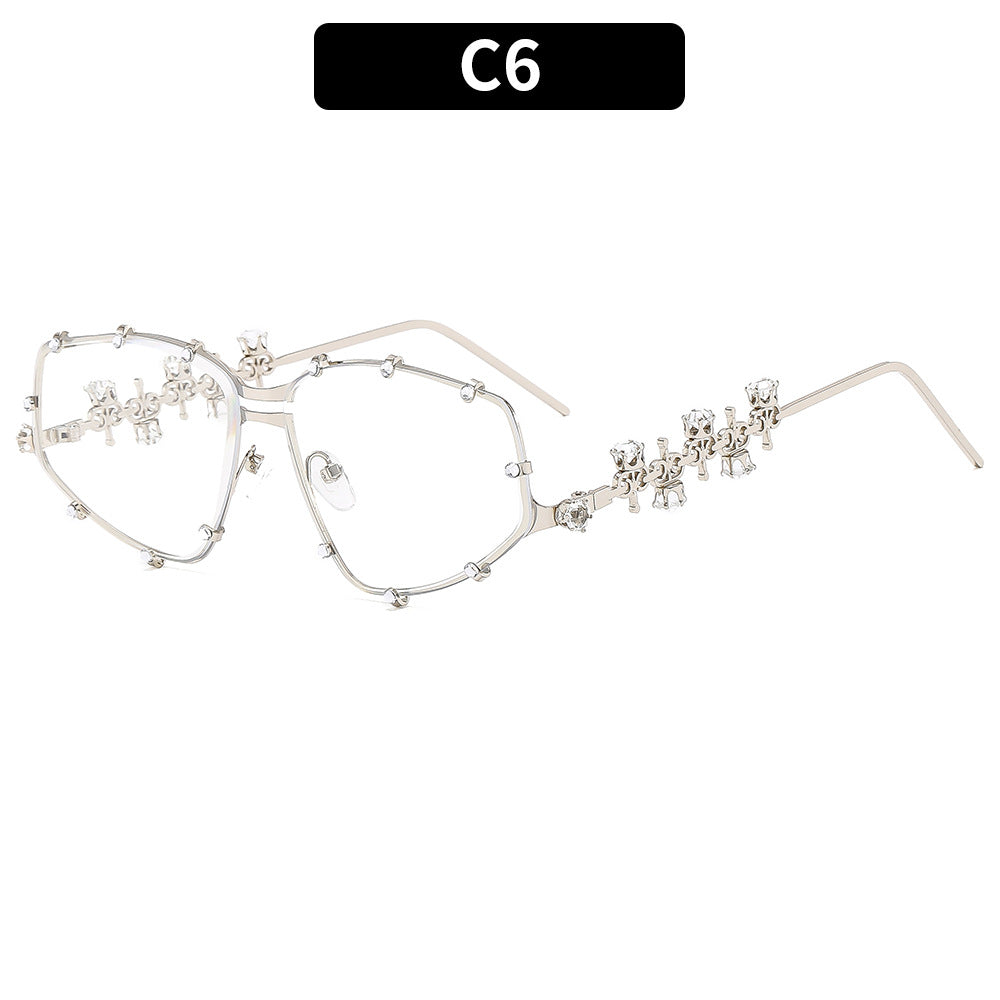 Cyberpunk Oversized Sunglasses Stylish Futuristic Shades