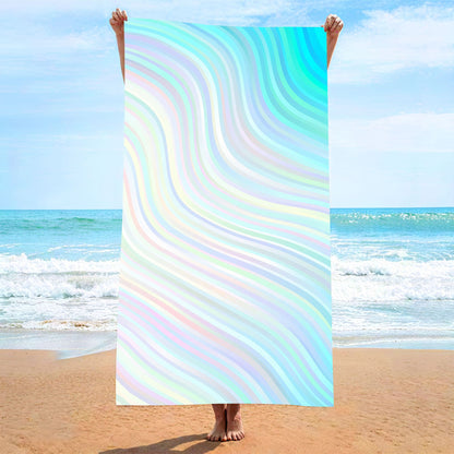 Printed Quick-Dry Microfiber Beach & Bath Towel
