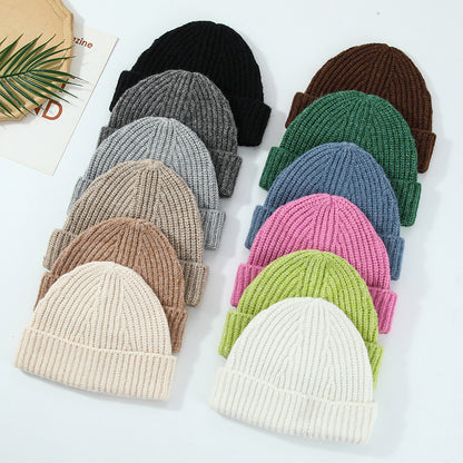 Stylish Casual Knitted Beanie Hat for Men and Women
