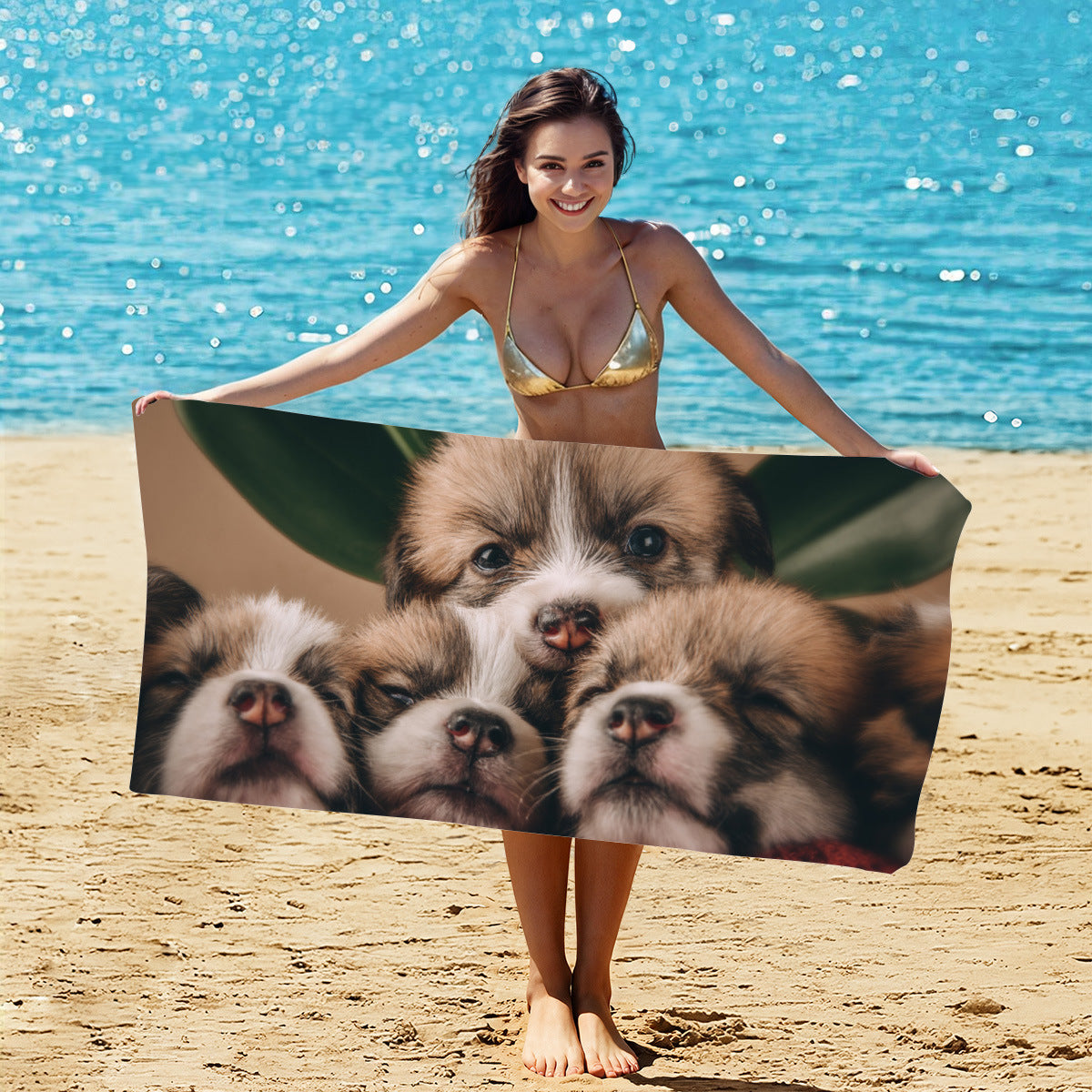 Ultra-Fine Microfiber Beach Towel