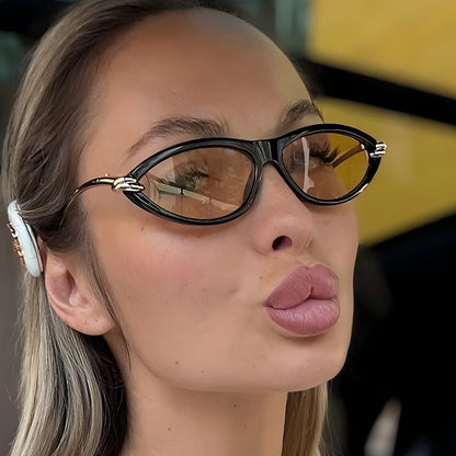 Cat Eye Sun Sunglasses Stylish UV400 Protection Fashion