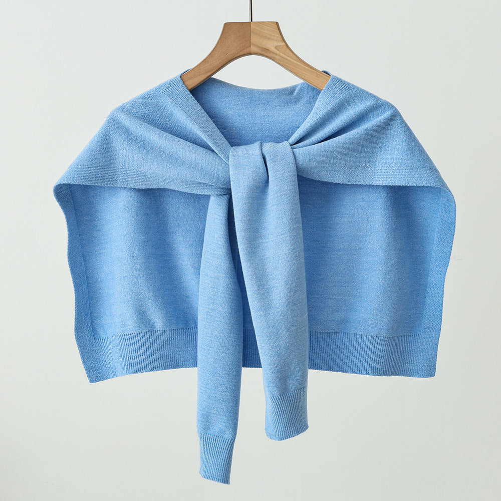 Trendy Knit Shawl Versatile Lightweight Summer Layer