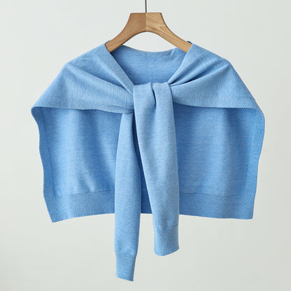Trendy Knit Shawl Versatile Lightweight Summer Layer