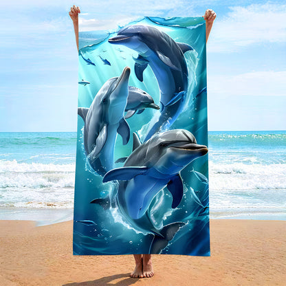 Custom Printed Beach Towel Microfiber Quick-Dry Towel