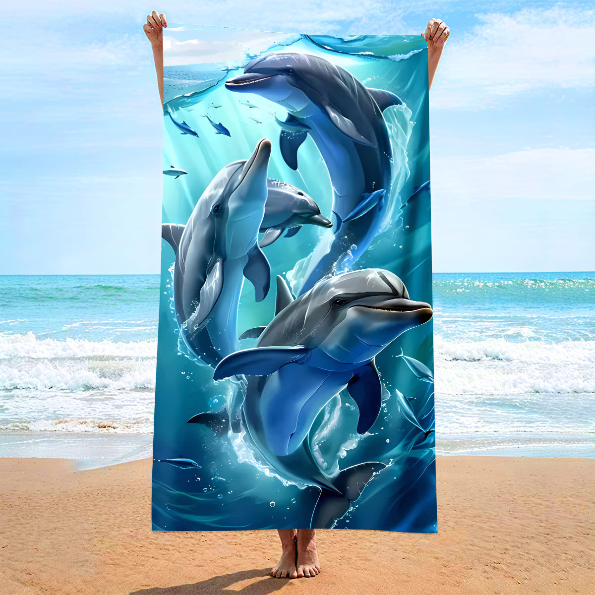 Custom Beach Towel Extra Large Microfiber Printed 100x180cm