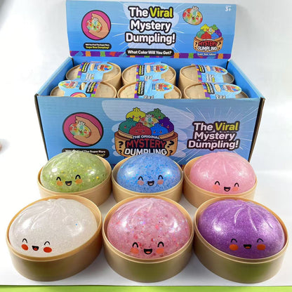 Dumpling Squishy Cute Face Soft Slow Rise Stress Relief