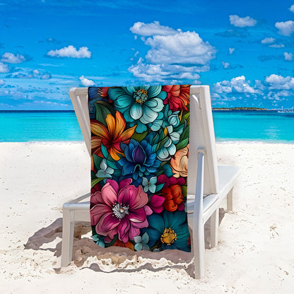 Custom Microfiber Beach Towel Lightweight Absorbent Surfing Bath Towels