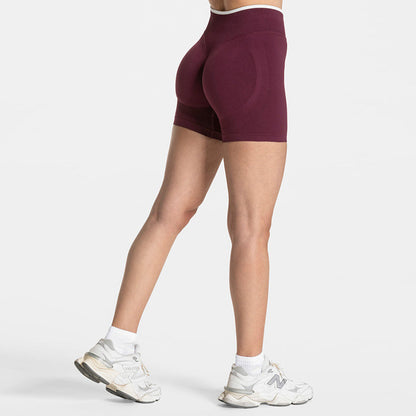 Color Blocked Long Sleeve Workout Top for Women