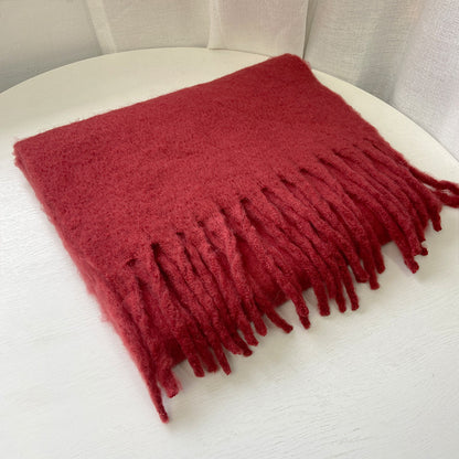 28 Colors Cozy Soft Cashmere Feel Scarf for Women
