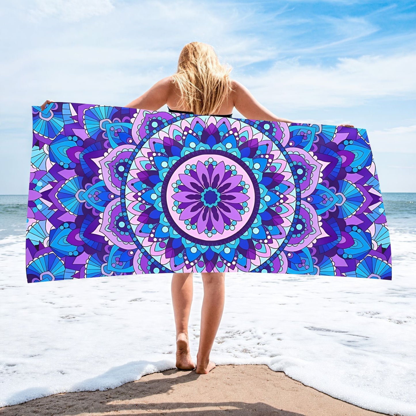Customized Microfiber Beach Towel with Digital Print