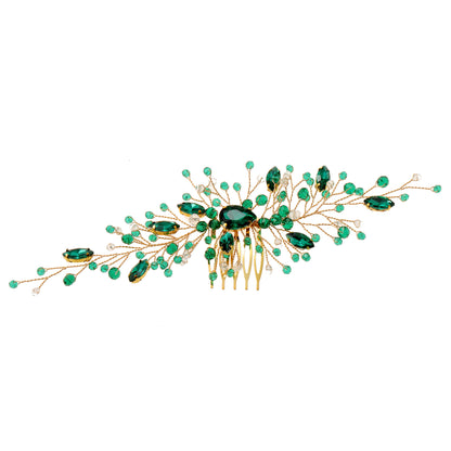 Handmade Rhinestone Bridal Hair Comb Wedding Accessories