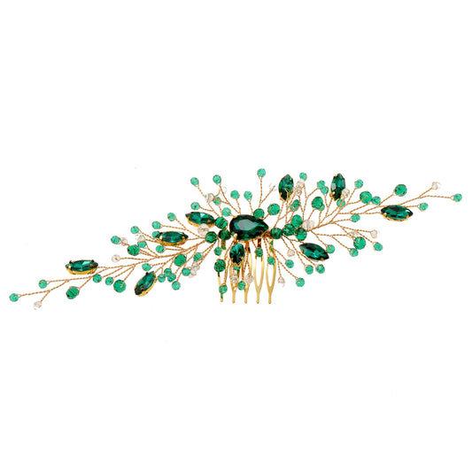 Handmade Rhinestone Bridal Hair Comb Wedding Accessories
