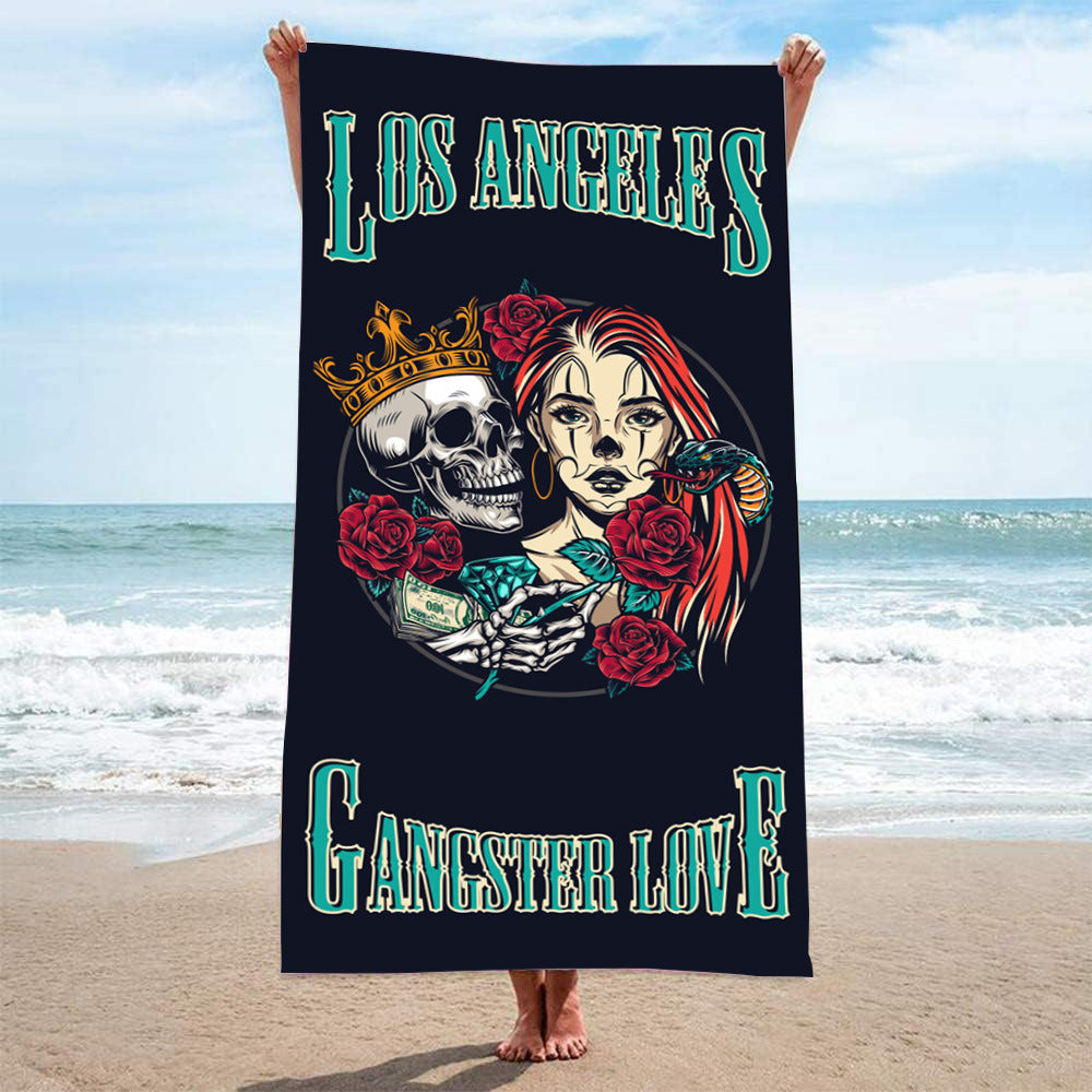 Custom Beach Towel Extra Large Microfiber Printed 100x180cm