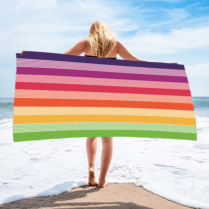 Custom Beach Towel Extra Large Microfiber Printed 100x180cm