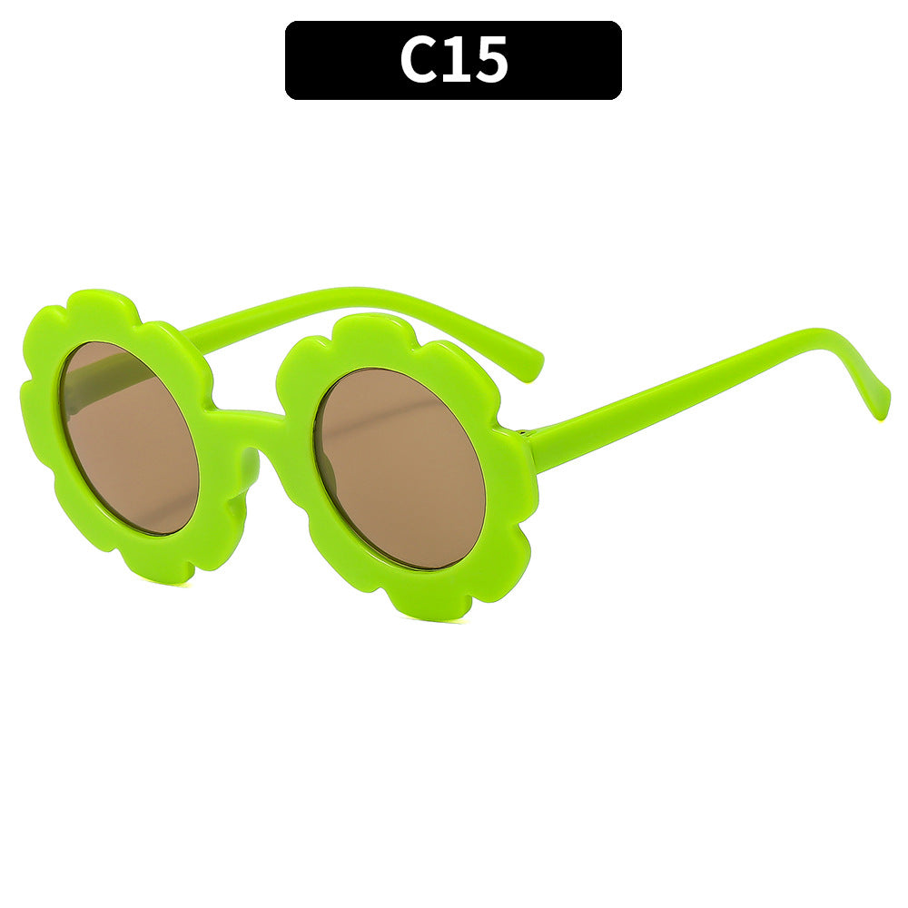 Colorful Kids' Classic Sunflower Sunglasses UV Protection
