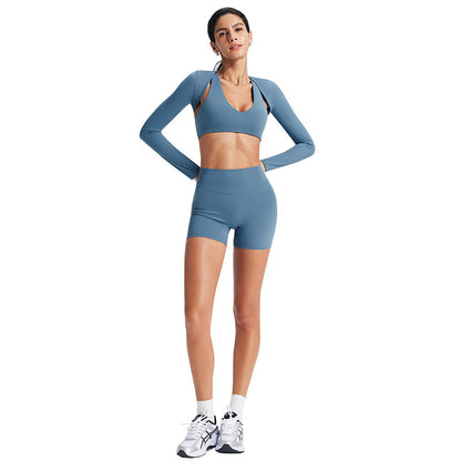 Lightweight Long Sleeve Yoga Shrug for Women