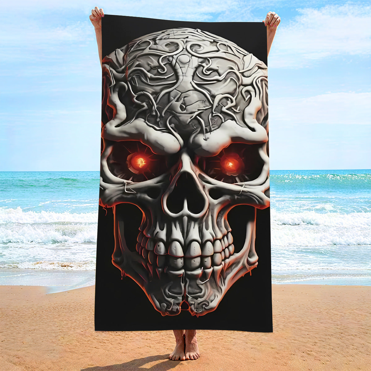 Custom Printed Beach Towel Microfiber Quick-Dry Towel
