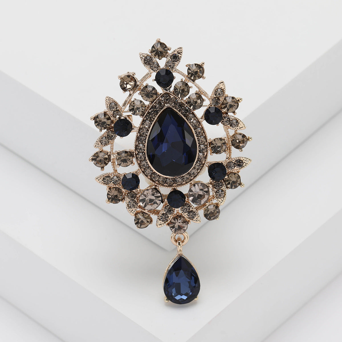Creative Glass Brooch Fashion Accessory