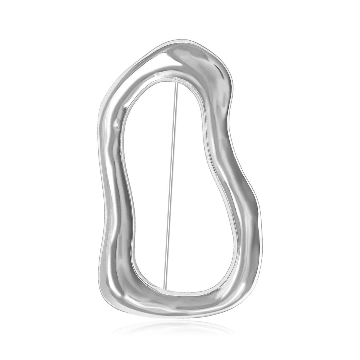 Geometry Shaped Dual-Use Brooch Alloy Pin for Women