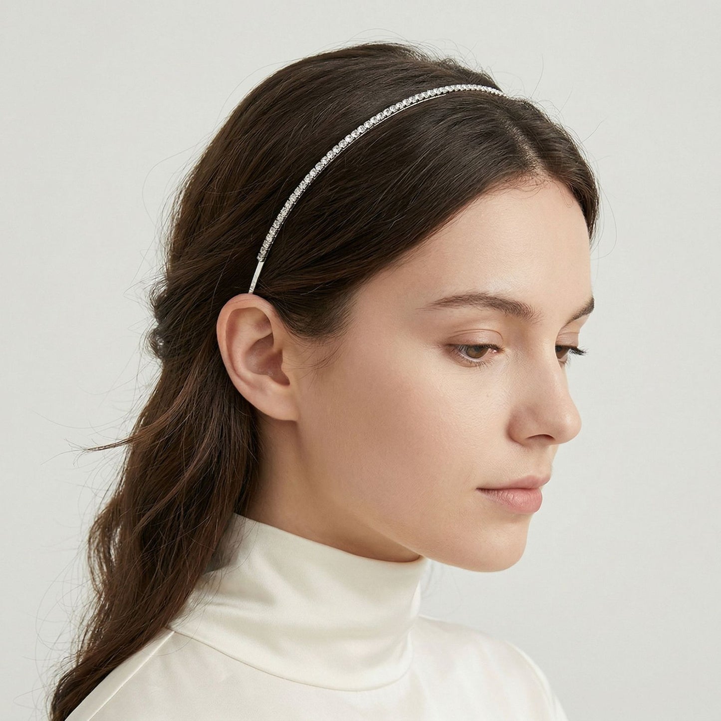 Crystal Rhinestone Headband for Women Stylish Everyday Accessory