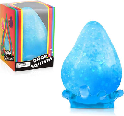 Squishy Waterdrop Design TPR Slow Rise Stress Toy