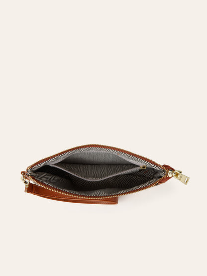 Bohemian Floral Print Zip Wallet for Women
